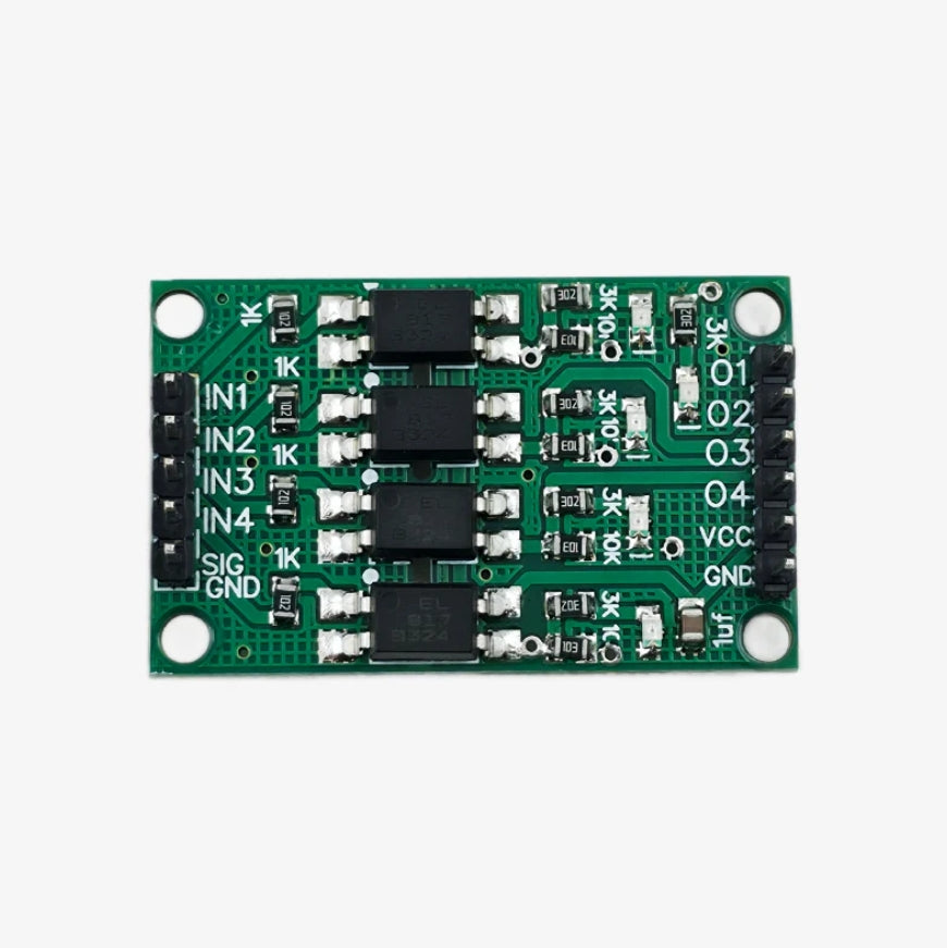 PC817 / EL817 Opto Coupler Isolator Module 4-Channel Level Shifter