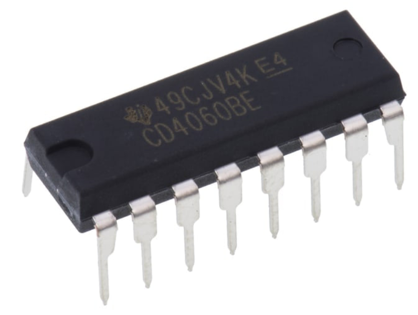 CD4060 IC 14 stage Ripple Carry Binary Counter IC