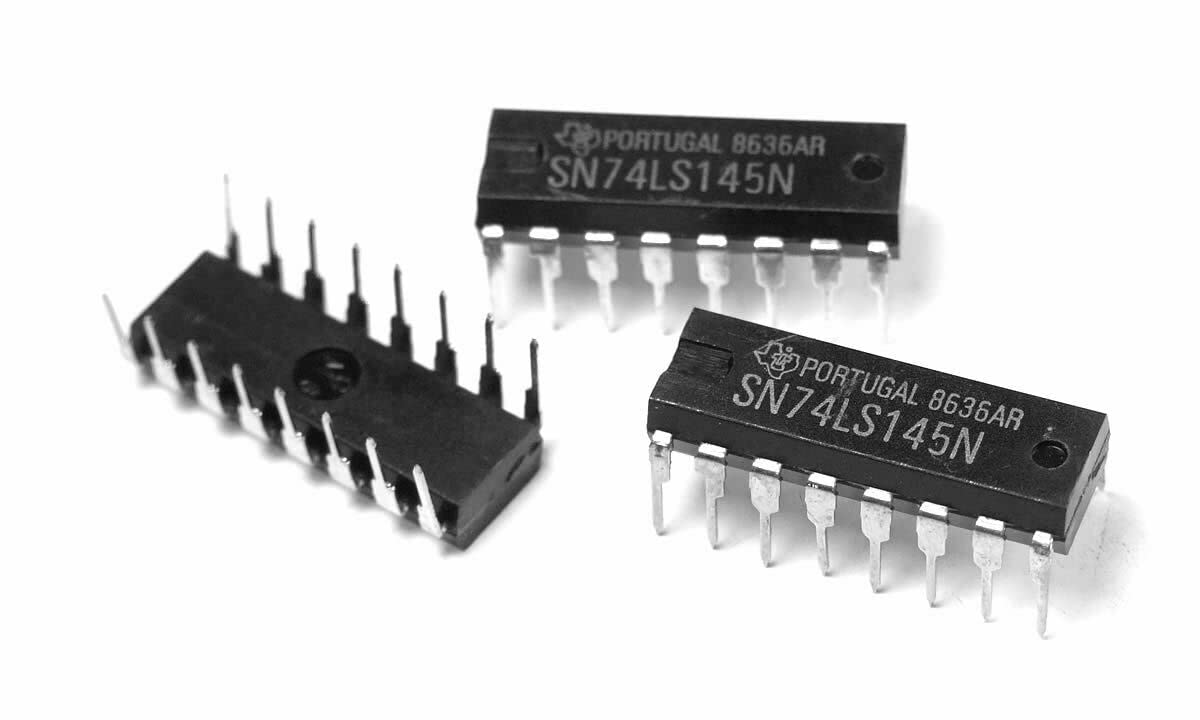 74LS145 IC BCD to Decimal Decoder/Driver DIP-16 74 LS 145 74145
