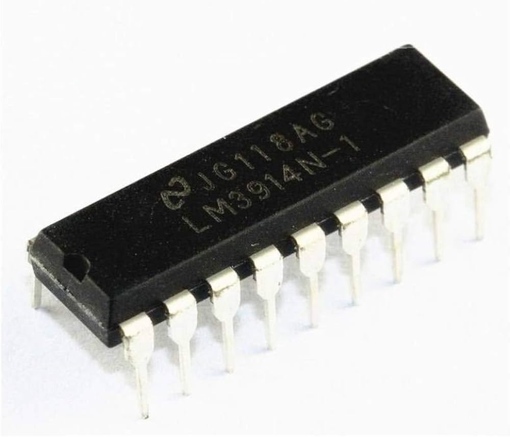 LM3914 IC Led Dot Bar Display Driver HLF DIP-18 3914