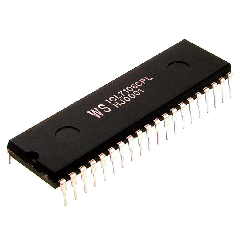 L7106 IC 3 1/2 Digit A/D Converter for LCD Display DIP-40 L 7106 7106