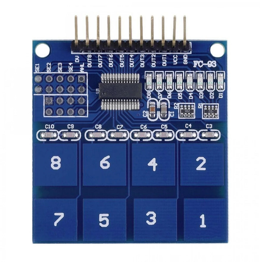 TTP226 Capacitive Touch Sensor Module 8-Channel