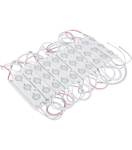 70x15MM 12V 1.5W Warm white 3 LED MODULE Strips Waterproof