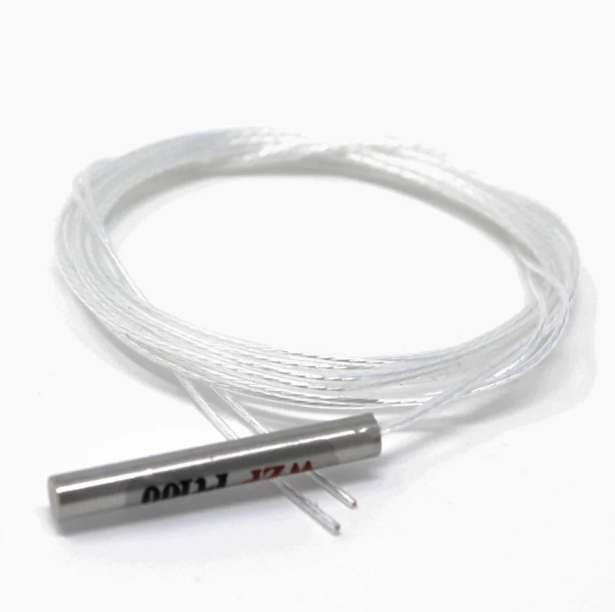 PT100-S Waterproof Temperature Sensor 1m 4mm dia Stainless Steel Probe Temperature Sensor