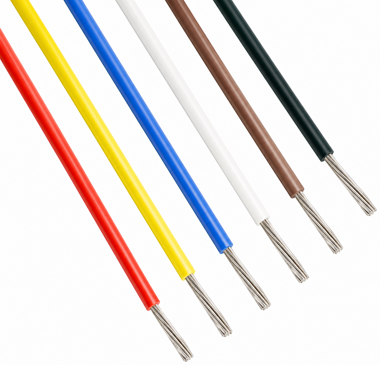 Multi Strand Wire 14/0.0048 MULTI COLOUR (Red,Blue,Black,Green) 2 meter