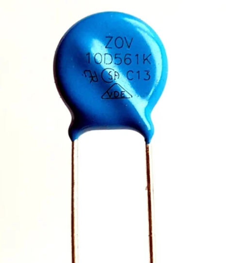 10D561K MOV 7.5MM 560V HEL DC Pitch