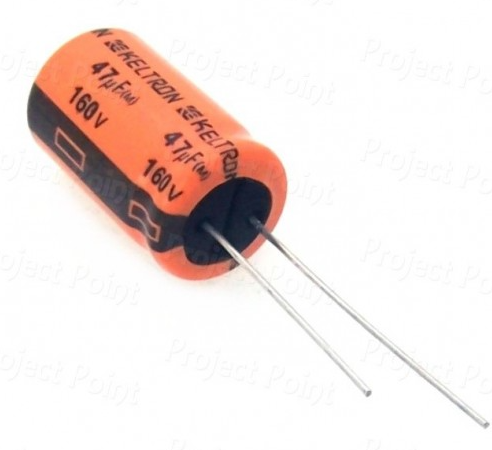 47uF 160V Electrolytic Capacitor KELTRON