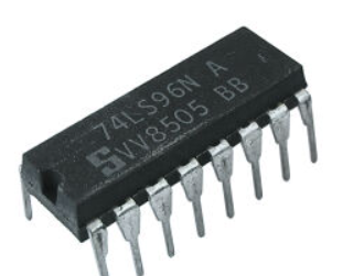 74LS96 IC 5-bit parallel-in/parallel out shift register DIP-16 74 LS 96 7496