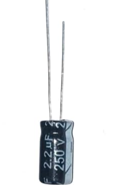 2.2uF 250V Electrolytic Capacitor 85c KELTRON