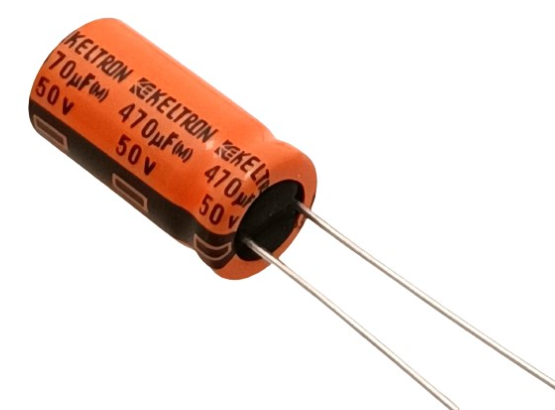 470uF 50V Electrolytic Capacitor KELTRON