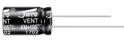 6.8uF 450V Electrolytic Capacitor 10x13mm 105c jwco