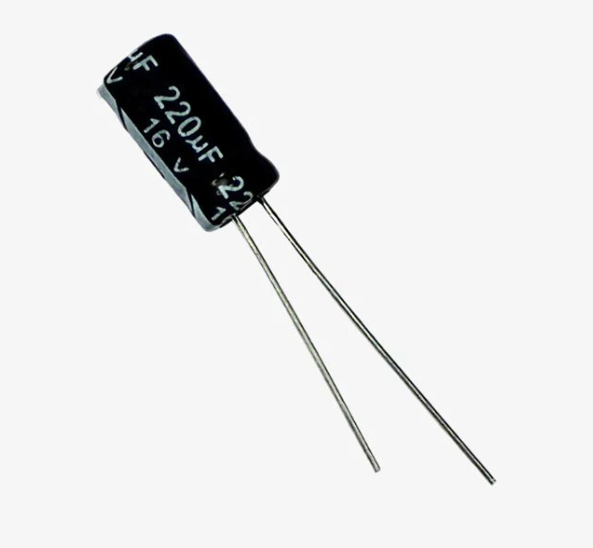 220uF 16V Electrolytic Capacitor Samwha 85C