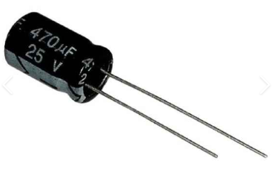 470uF 25V Electrolytic Capacitor KELTRON 85C 20% 10x12.5mm