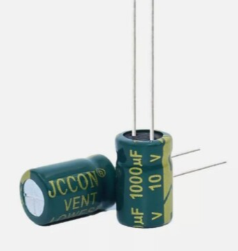 1000uF 10V Electrolytic Capacitor JWCO 105C 8x12mm