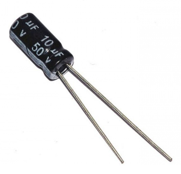 10uF 50V Electrolytic Capacitor KELTRON 85C 20%