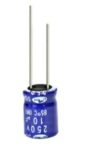 10uF 250V Electrolytic Capacitor SAMWHA