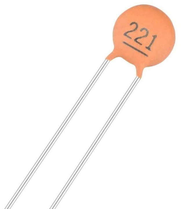 220PF 50V MLCC Capacitor Tolerance 10% 221