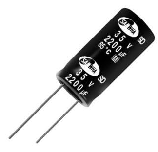 2200uF 35V Electrolytic Capacitor SAMWHA