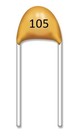 1uF 50V MLCC Capacitor 105
