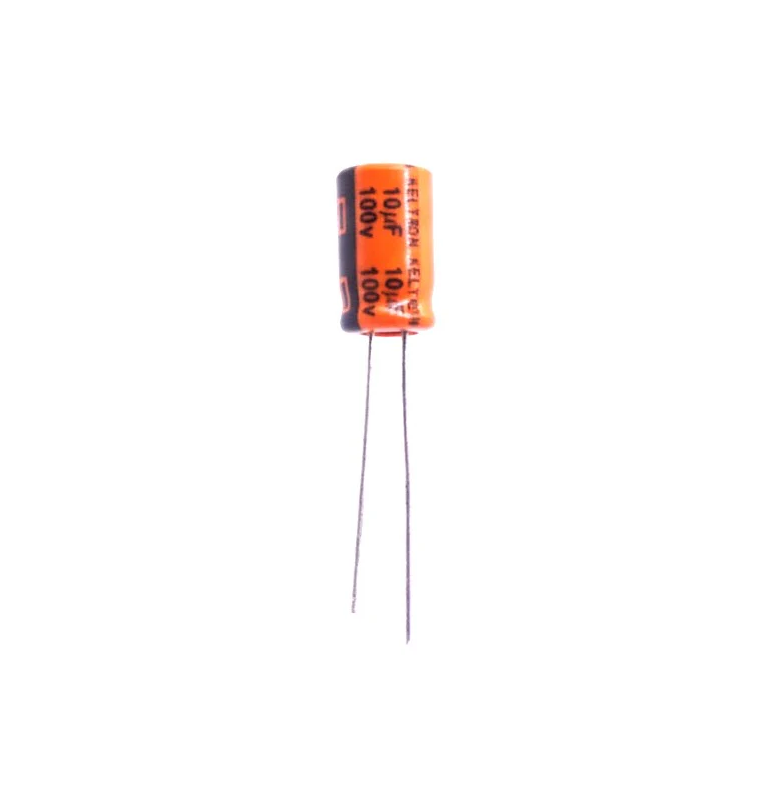 10uF 100V Radial Electrolytic Capacitor KELTRON