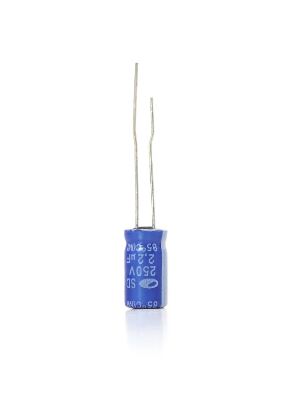 2.2uF 250V Radial Electrolytic Capacitor SAMWAH