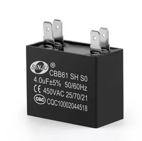 4uF 450V 4 leg Capacitor 5% AC