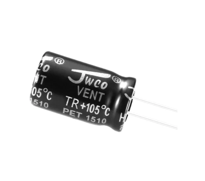 22uF 63V Electrolytic Capacitor JWCO 105C 6.3x12mm