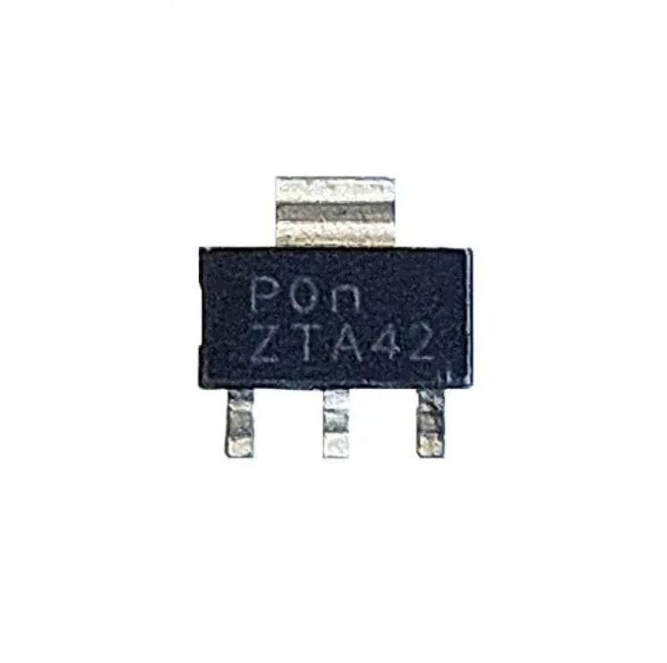 PZTA42 SMD Transistor NPN Bipolar SOT223-3