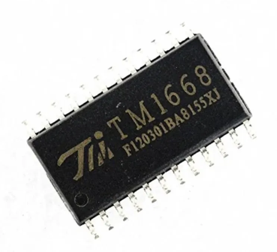 TM1668 SMD IC Digital display Keypad driver 7 SEGMENT SOP24