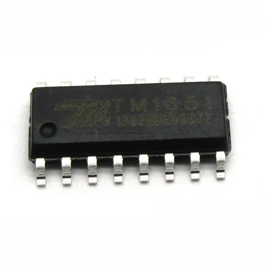 TM1651 SMD IC 7Key Led Digital Tube Panel Driver IC Sop16 4X7 Segment