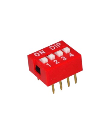 4 Way Dip Switch