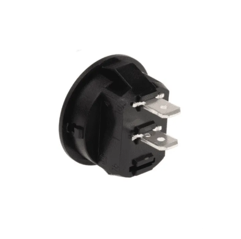 Rocker Switch 3A 250V AC BLACK Mini Round SPST ON-OFF KCD1
