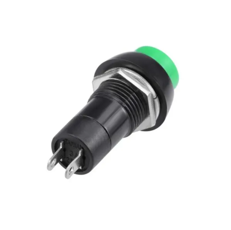 Push button switch MOMENTARY GREEN PBS11B