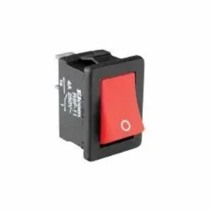 4 LEG ROCKER SWITCH IRS-16-5 RED ELCOM 16A 2 POSITION INDICATOR LIGHT 250V