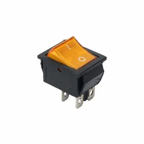 4 LEG ROCKER SWITCH with indicator SE324 YELLOW SOYNIA 2 POSITION