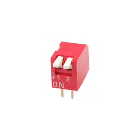 2 Way Slide Switch PIANO DIP 2.54mm Pitch