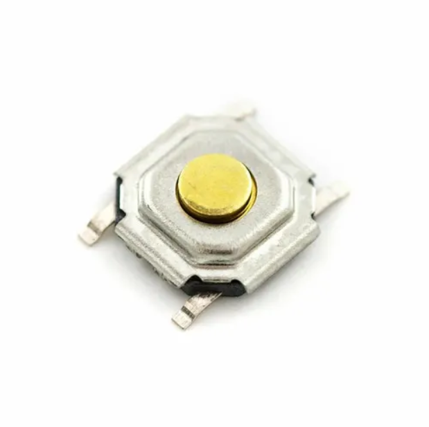 SMD Tactile SwitchTS3325A 250gf 025 3.35x3.35x2.5mm Round button SPST