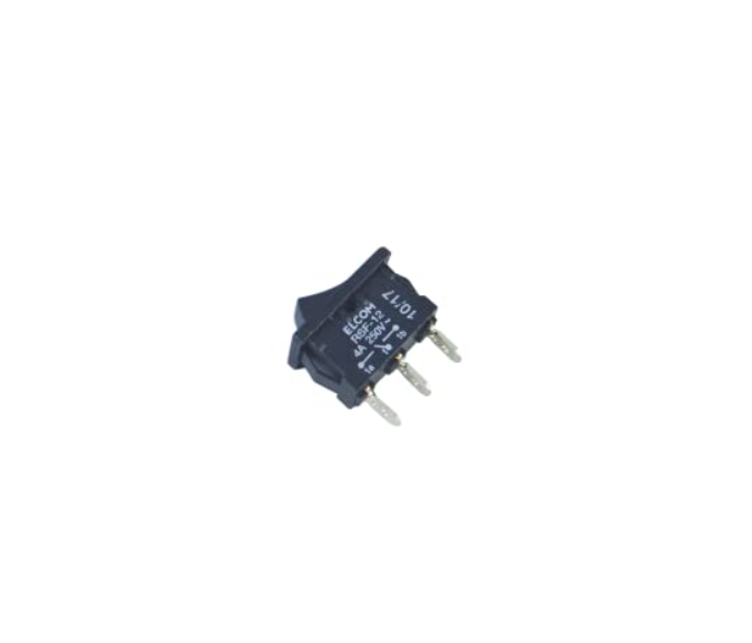 Rocker Switch BLACK RSF-11 SPST 4A 250V AC On Off ELCOM