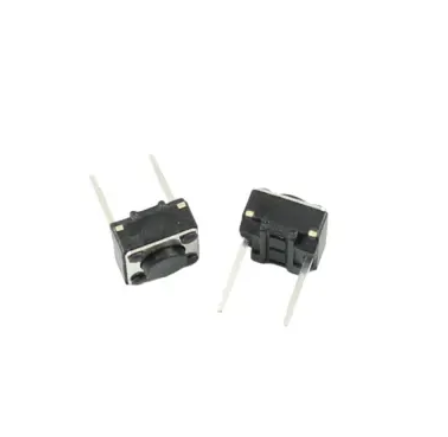 2 PIN Push Button Round micro Switch 6X4.3MM