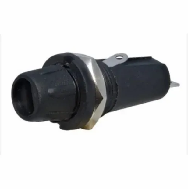 Black FH1 Fuse Holder ELCOM for 5X20mm fuse