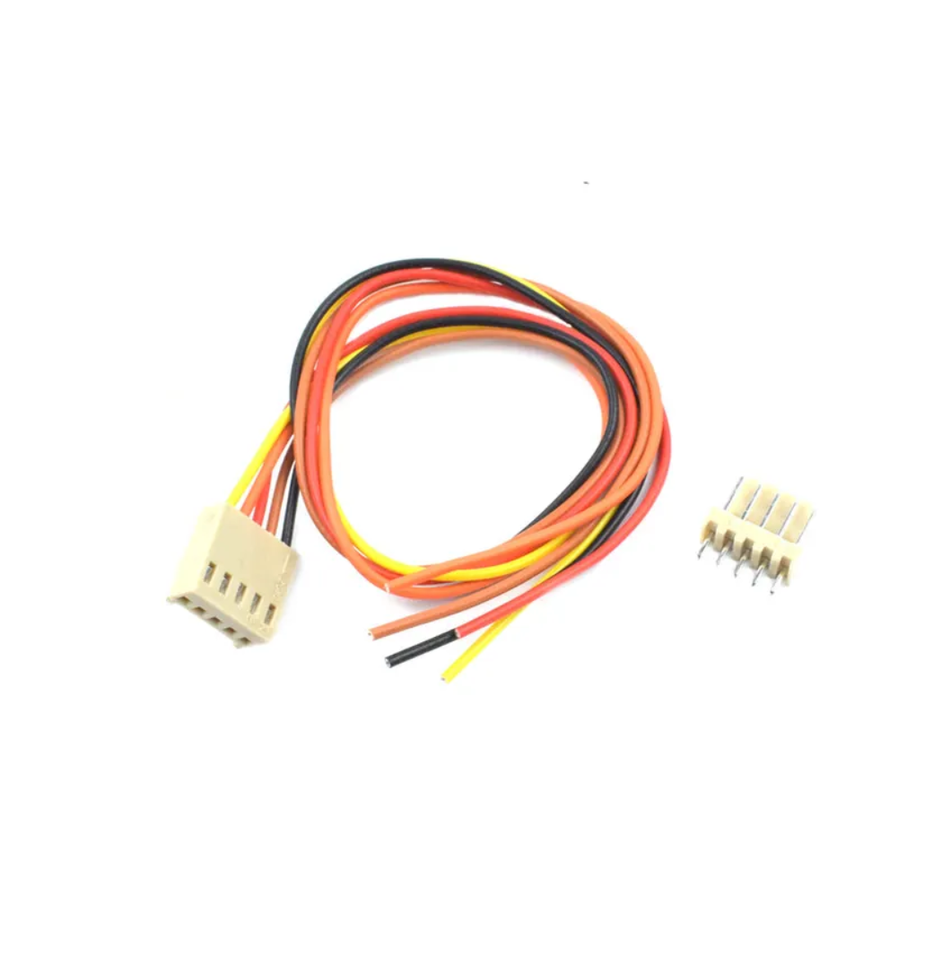 5 PIN RMC CONNECTOR 1PAIR(1MALE AND 1FEMALE)2.54MM pitch Female with wire 20-30cm 2510