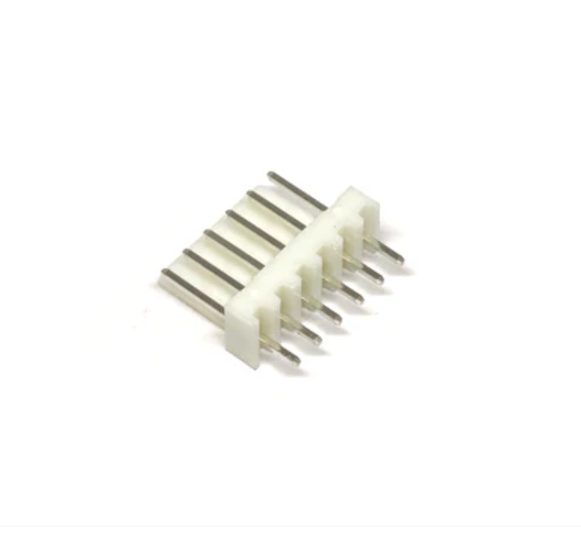 6 PIN RMC male straight Connector 2.54MM pitch 2510
