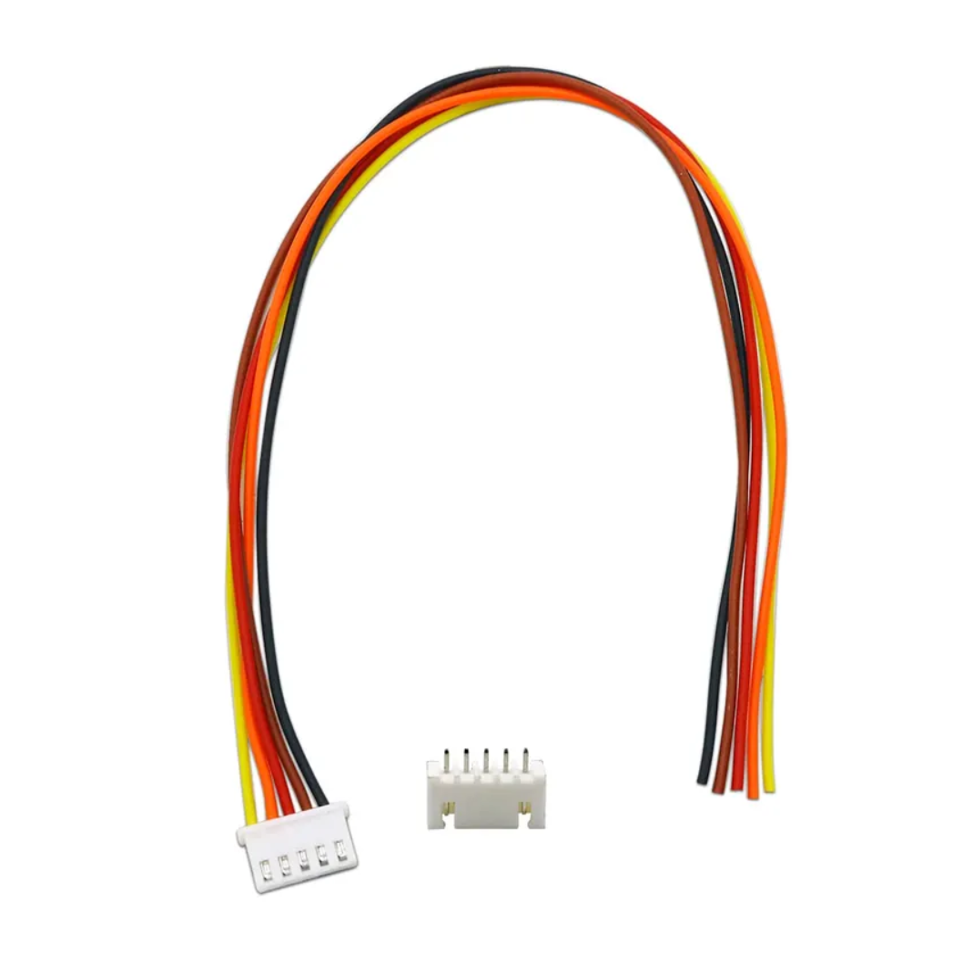 5 PIN JST CONNECTOR 1PAIR(1MALE AND 1FEMALE)2.54MM pitch Female with wire 25-30cm 2515