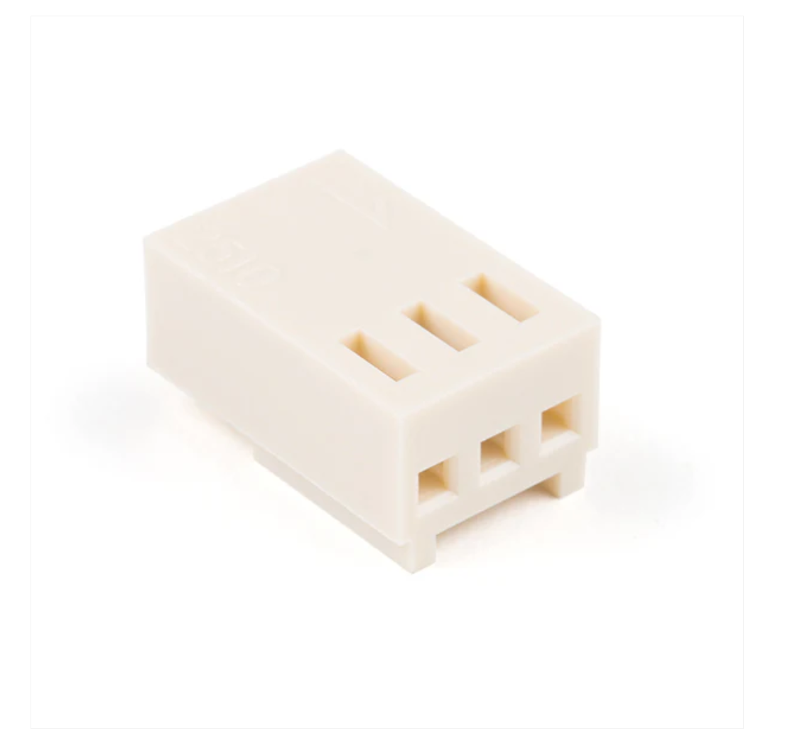 3 PIN RMC female with out cable 2.54MM pitch 2510
