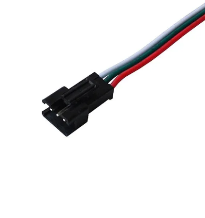 3 Pin JST-SM male Connector With Wire 15cm FST 7/38