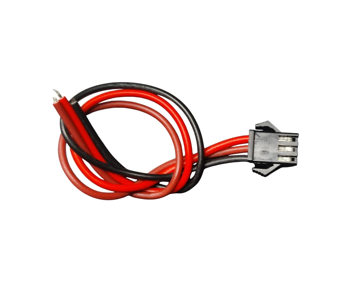 3 Pin JST-SM Female Connector With Wire 15cm FST 7/38 WIRE