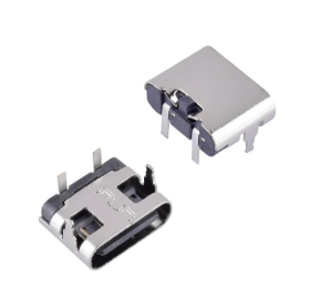 2 PIN USB C female CONNECTOR