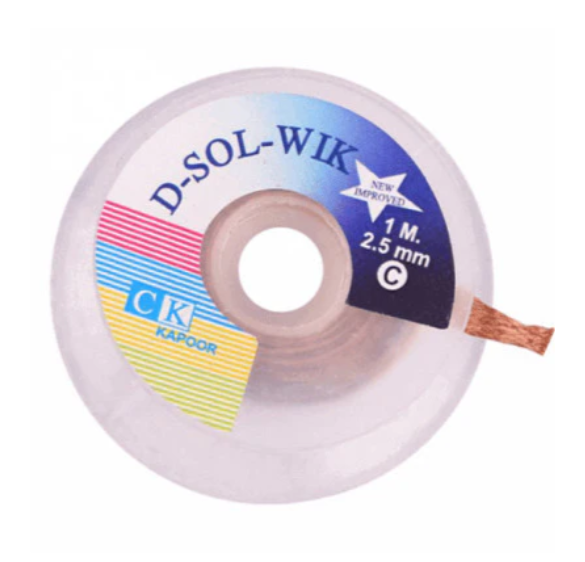 Desoldering Wick 1M 2.5mm