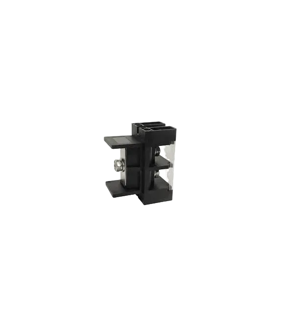 ESS Fence Terminal 200A 1-In 2-Out Connector (BLACK High-Current Power Block)