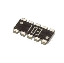 10k SMD Network Resistor 10 pin 62.5mW ±5% YC158TJR-0710KL